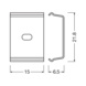 Profiilin PW04 kiinnike LS - LED-PROFIILI KIINNIKE LS AY-PW04/MB - 2