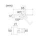  - CORNER BRACKET ART 19MM 2PCS WT - 2