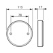 Box cover AK13 - CONVERSION COVER, IP20 AK13 - 2