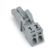Plug-in connector WINSTA MINI - PLUG FEMALE 2-POL 890-242 WAGO - 1
