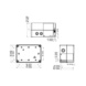 Plastic cabinet Cubo S - CUBO S 125X175X100 KNOCKOUTS ENSTO - 2