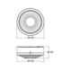 L&auml;sn&auml;olotunnistin LUXA 103 - L&Auml;SN&Auml;OLOTUN. LUXA IP54 360&deg;/12M PINTA - 2