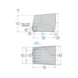 Jalkakytkin XPE Harmony - JALKAKYTKIN 1NO+1NC XPER510 PREVENTA - 2