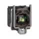 Frame/light module combination Harmony XB4 - ILLUMINATED BUTTON 110-120VAC 2NO ZB4BW0 - 1
