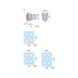  - ILLUMINATED BUTTON 230V 1NO GN XB4FW33M5 - 2