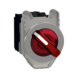 Switch knob Harmony XB4 - ILLUMINATED SELECTOR 2-POS RD LED XB4FK1 - 1
