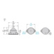 Releantenni Harmony XB5 - PAINIKETARVIKE 24-230VAC/DC ZBRA1 - 2