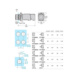 Tasopainike Harmony XB5 - VALOPAINIKE 230VAC 1NO VI XB5AW3345 - 2