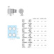Emergency stop/Emergency disconnection knob Harmony XB4 - EMERGENCY STOP BUTTON 30MM RD ZB4BT844 - 2