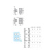  - KOLMOISBUTTON BK RD ZB4BA71114 HARMONY - 2