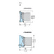 Frame/light module combination Harmony XB4 - CONTACT BLOCK 1NO 24VDC ZBE505 HARMONY - 2