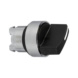 Selector switch head XB4 Harmony - HANDLE 2-POS BK ZB4BD4 HARMONY - 1