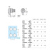 Selector switch head XB4 Harmony - HANDLE 2-POS BK ZB4BJ2 HARMONY - 2
