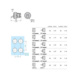Vipukytkin Harmony XB4 - VIPUKYTKIN 2-AS 2V ZB4BD28 HARMONY - 2