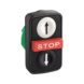  - KOLMOISBUTTON BK RD WH ZB5AA71124 - 1