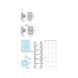  - DOUBLE PUSH BUTTON BK WH ZB5AA7120 HARMO - 2