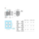 Selector switch head XB5 Harmony - HANDLE 3-POS BK ZB5FJ5 HARMONY - 2