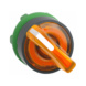  - ILLUMINATED SELECTOR 2-POS YE OR LED ZB5 - 1