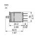 Valopainikerunko Harmony XB6 - VALOPAINIKE 1NC+1NO KE ZB6ZB55B HARMONY - 2