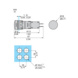 Merkkivalo Harmony XB6 - MERKKIVALO LED 12...24VAC/DC VI XB6AV3BB - 2