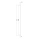 Ripustussarja sis&auml;valaistus CoreLine waterproof - RIPUSTUSSARJA WT210Z SW2 1050MM - 2