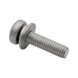 Kombiruuvi jousialuslevy + suora-aluslevy ISO 14583, DIN 6902A, DIN 6905 - KOMBI ISO 14583 4.8 Z4-1 TX DELTA M5X30 - 1