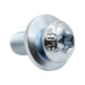 Kombiruuvi kartiomainen jousialuslevy ISO 7380, DIN 6908 - KOMBI ISO 7380 8.8 Z9 TX ZN M6X14 - 2