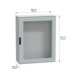 Plastic cabinet Thala PLM - WALL CABINET THALASSA PLM 1059X825X350 - 2