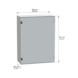 Sein&auml;kaappi Thala PLM - SEIN&Auml;KAAPPI THALASSA PLM 847X636X300 - 2