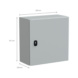 Closet IP66, Fe Spacial S3D - WALL CABINET FE MET IP66 400X400X200MM - 2