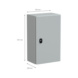 Sein&auml;kaappi IP66, Fe Spacial S3D - SEIN&Auml;KAAPPI FE MET IP66 500X300X200MM - 2