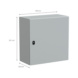 Closet IP66, Fe Spacial S3D - WALL CABINET FE MET IP66 600X600X300MM - 2