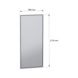 Sivusein&auml; PanelSeT SFN - LATTIAKAAP. TAKASEIN&Auml; SFN 2200X1000 - 2