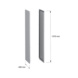  - FLOOR CAB. SIDE PANEL SFN 1400X500 2PCS - 2