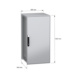 Lattiakaappi PanelSet SFN - LATTIAKAAP. RIVIT SFN 1200X600X600 ASLV - 2