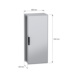 Lattiakaappi PanelSet SFN - LATTIAKAAP. RIVIT SFN 1400X600X400 ASLV - 2