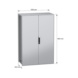 Lattiakaappi PanelSet SFN - LATTIAKAAP. RIVIT SFN 1800X1200X600 2-OV - 2