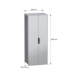 Lattiakaappi PanelSet SFN - LATTIAKAAP. RIVIT SFN 2000X800X600 ASLV - 2