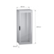 Lattiakaappi PanelSet SFN - LATTIAKAAP. RIVIT SFN 2000X800X800 LASI - 2