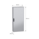 Lattiakaappi Spacial SM - LATTIAKAAPPI FE 1800X800X300MM - 2