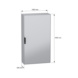 Lattiakaappi Spacial SM - LATTIAKAAPPI FE 1800X1000X400MM - 2