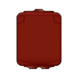  - SOCKET AQUAB 1S/16A/250V/IP44 PPR 0X RD - 2