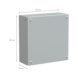  - TERMINAL BLOCKENCLOSURE FE 300X300X120 - 2