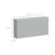 Metallikotelo Spacial SBM - RIVILIITINKOTELO FE 300X600X120 - 2