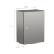 Sein&auml;kaappi Spacial S3X RST - SEIN&Auml;KAAPPI RST 304L 400X300X200MM - 2