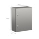 Sein&auml;kaappi Spacial S3X RST - SEIN&Auml;KAAPPI RST 304L 500X400X200MM - 2