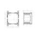 Plastic cabinet ARCA - PC CABINET ARCA 303021T 300X300X210MM - 2