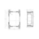 Plastic cabinet ARCA - PC CABINET ARCA 403015T 400X300X150MM - 2