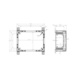 Plastic cabinet ARCA - PC CABINET ARCA 304015T 300X400X150MM - 2