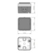 Vipupainike W.1 - VIPUPAINIKE 1-NAP 10A 250V IP55 PPJ HA - 2
